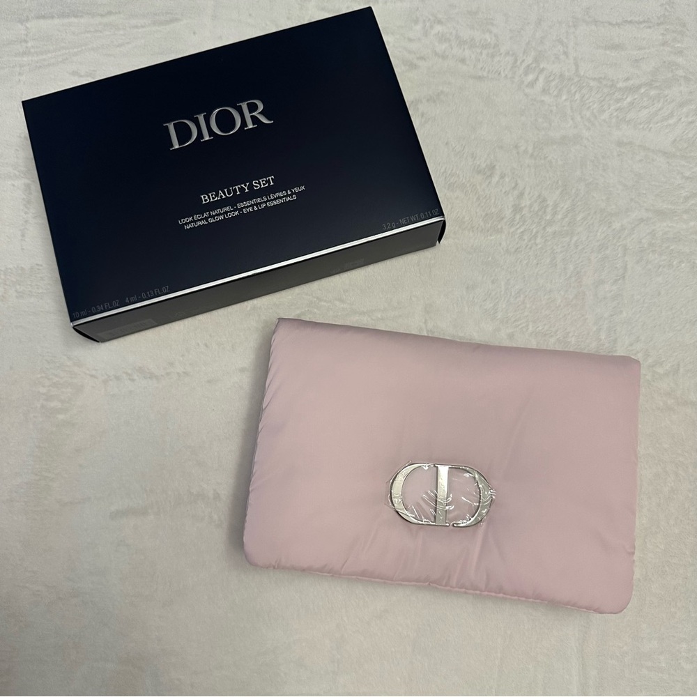 Dior Soft Pink Beauty Pouch GWP NWT